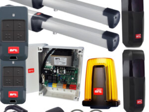 Napęd do bramy dwuskrzydłowej BFT PHOBOS BT A40 - ZESTAW