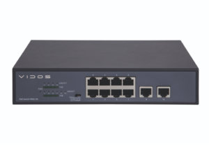 VIDOS PS82/120 switch PoE 8-portowy 120W VLAN CCTV